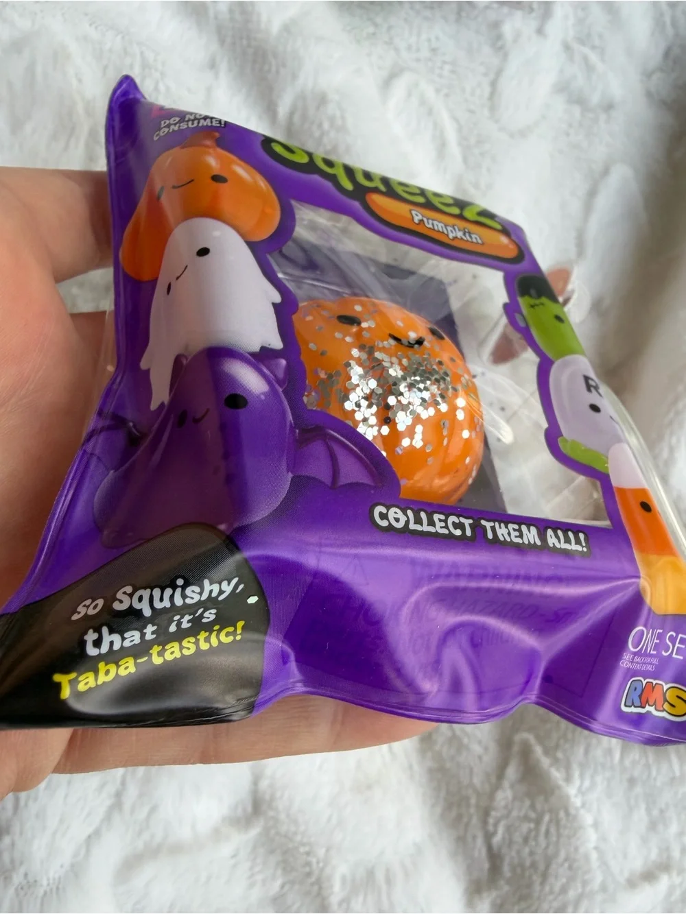 🎃👻 **TABA SQUEEZE THE PUMPKIN – MINI HALLOWEEN SQUISHY!** 👻🎃